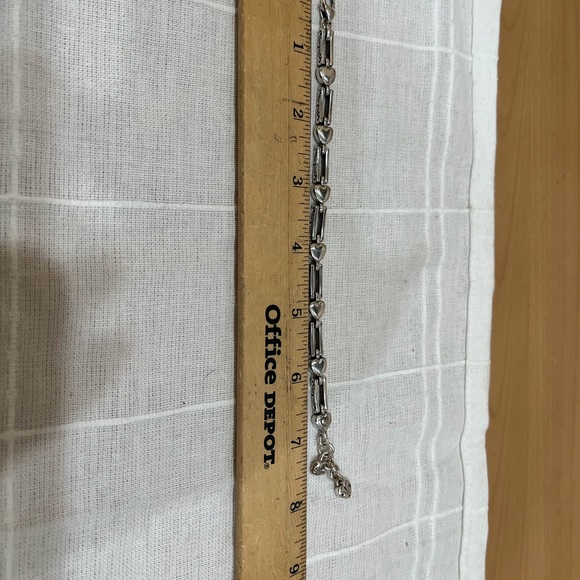 Brighton Silver Plate Heart Dangle Bracelet - Picture 7 of 7